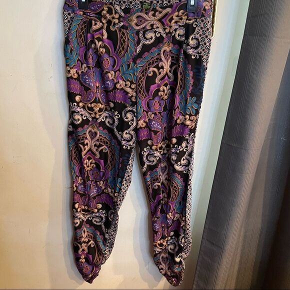 Beware Printed Palazzo Pants - Picture 1 of 7